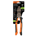 Pinza para electricista 9' alta palanca mango Comfort Grip, Truper 102426