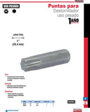 Punta Torx® T30 x 1" uso pesado Urrea 23032X