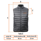 Chaleco de plumas para caballero talla G, Truper 69998