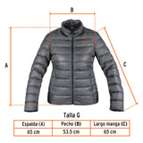 Chamarra de plumas para dama, talla G, Truper 66006