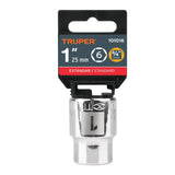 Dado de 1', 6 puntas, cuadro 3/4', Truper 101016