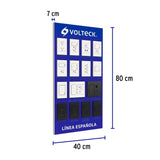 Exhibidor de Línea Española, Volteck 57025
