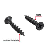 Blíster con 18 pijas multiusos, #8 x 1', Fiero 40736