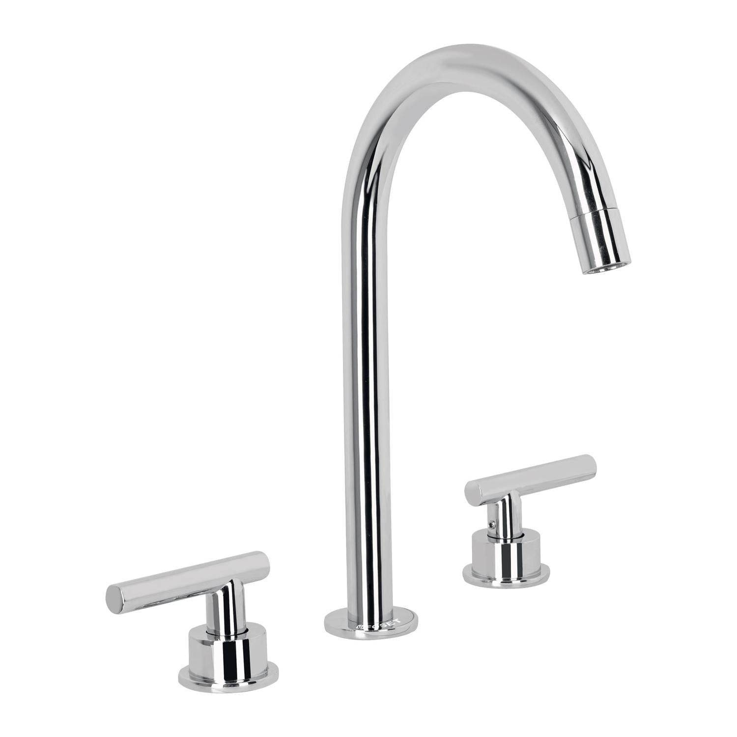 Mezcladora p/lavabo,taladros separados,palanca,cromo, Foset 46756