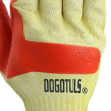 Guante construcción latex amarillo/rojo, Dogotuls HW3054