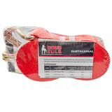SUJETACARGA 2X27´GANCHO TIPO J 1.5T ROJO, DOGOTULS RI5043