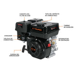 Motor a gasolina 6.5 HP Truper 101327