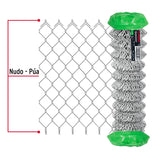 Rollo 20m x 1.25 m malla ciclónica calibre 11 abertura 69 mm, Fiero 42943