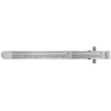 Regla de acero inoxidable de bolsillo, 15 cm Truper 101810