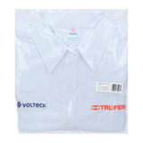 Camisa blanca para dama, manga corta talla XG, Truper 62104