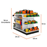 Mueble exhibidor para soldadoras inversoras, Truper 55984