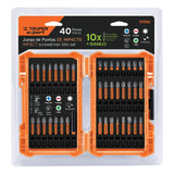 Juego de 40 puntas largos 1' y 2' de impacto mixtas, Expert 101966