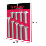 Exhibidor con tornillos tipo máquina, 3/4', Fiero 55904