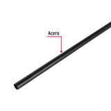 Tubo redondo de 3.0 m negro para closet, Hermex 46581