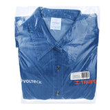 Camisa de mezclilla para dama, manga larga talla M, Truper 62107