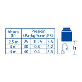 Monomando para fregadero con cuello flexible, cromo, Tubig, Foset 47386