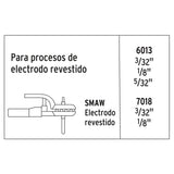 Soldadora inversora 130 A, 127V, Truper 102236