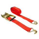 SUJETACARGA 2X27´GANCHO TIPO J 1.5T ROJO, DOGOTULS RI5043