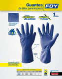 Guantes de látex domésticos talla grande Foy 144161