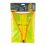 Chaleco de seguridad para arnés, alta visibilidad, verde Truper 101771