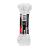 Piola de poliéster diamante de 4 mm x 15 m blanca, Fiero 48392