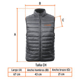 Chaleco de plumas para caballero talla CH, Truper 69996