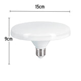 Lámpara de LED tipo OVNI 18W, luz cálida Volteck 45631