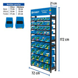 Rack con conexiones de PPR, Foset 55861
