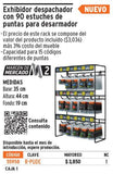 Rack con puntas para desarmador 55958