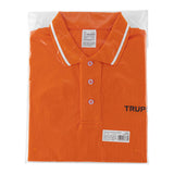 Playera tipo polo dry fit naranja, para caballero talla M, Truper 69982