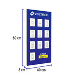 Exhibidor de Línea Basic armada, Volteck 57026