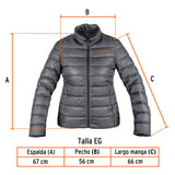 Chamarra de plumas para dama, talla XG, Truper 66007