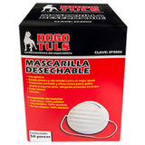 MASCARILLA DESECHABLE CON 50 PZS, DOGOTULS SP3005