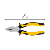 Pinza para electricista 6' mango Comfort Grip, Pretul 27156