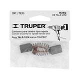 Bolsa con 2 carbones de repuesto para TALE-1/2N, Truper 16140