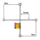 Llave de cruz 16' galvanizada, Pretul 28889