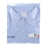 Camisa azul para dama, manga larga talla M, Truper 63102