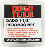 DADO REDONDO 1-1/2 NPT 1/8"-27 TUBO AAC, DOGOTULS SQ1044