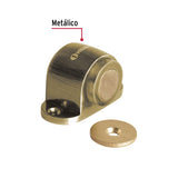 Tope magnético, latón antiguo, Hermex 48388