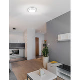Luminario LED 18 W plafón decorativo metálico luz día, Volteck 29007