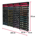 Rack modular para tornillos con 192 gavetas 55728