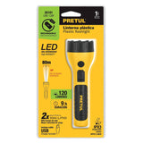 Linterna plástica recargable de LED, 120 lúmenes Pretul 26101