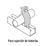 Abrazadera para unicanal 1/2 ', Volteck 47488