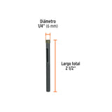 Broca diamantada 6mm (1/4"), Truper 103432