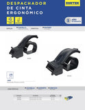 Dispensador de cinta ergonómico 25mm Surtek DC01