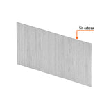 Caja con 10000 clavos calibre 23, 30 mm para CLNE-23, Truper 13408