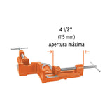 Prensa esquinera profesional 4-1/2', Truper 102544