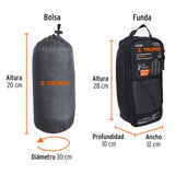 Chamarra de plumas para dama, talla XG, Truper 66007
