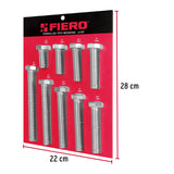 Exhibidor con tornillos tipo máquina, 5/8', Fiero 55903