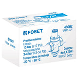 Válvula reductora de presión 3/4' Foset 48062